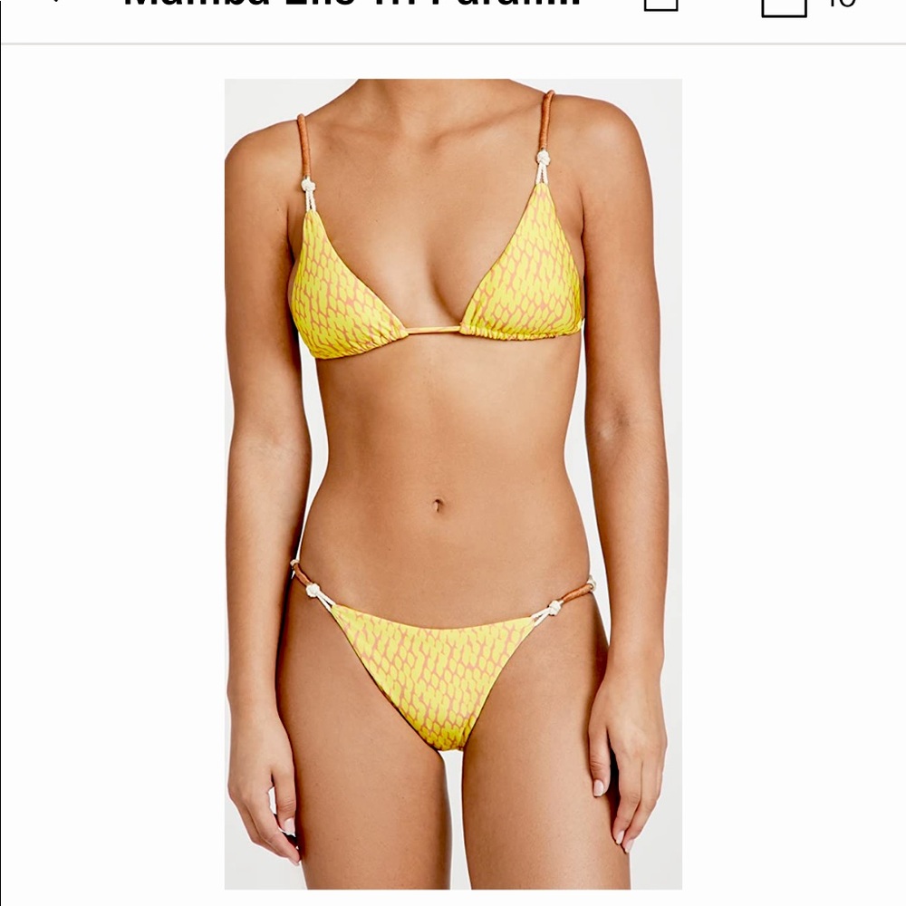 VIX PAULAHERMANNY bikini set- new with tags! Size small